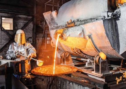 Schrittweises Manöver durch die Transformation