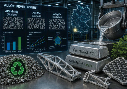 Druckgusslegierungen aus Recyclingmaterial für Strukturbauteile