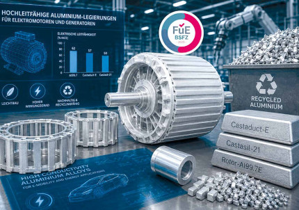 Hochleitfähige Gusswerkstoffe für die Elektromobilität