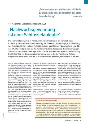 Ausgabe 01 (2025) Seite 15