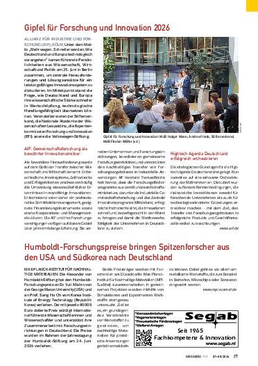 Ausgabe 0708 (2026) Seite 27