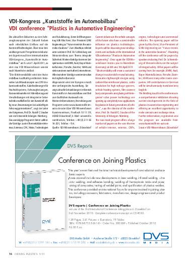 Ausgabe 1 (2011) Jahrgang 5 Seite 16