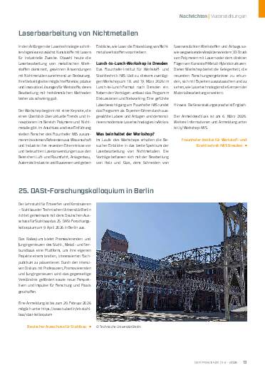 Ausgabe 1-2 (2026) Seite 13