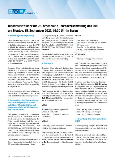 Ausgabe 12 (2025) Seite 64