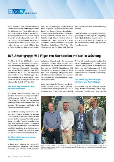 Ausgabe 8 (2025) Seite 74