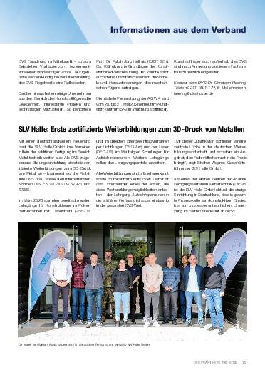 Ausgabe 8 (2025) Seite 75