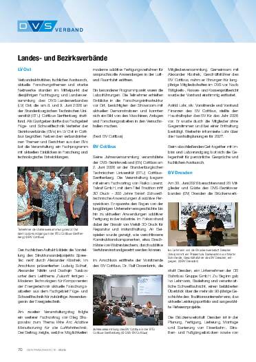 Ausgabe 9 (2026) Seite 70