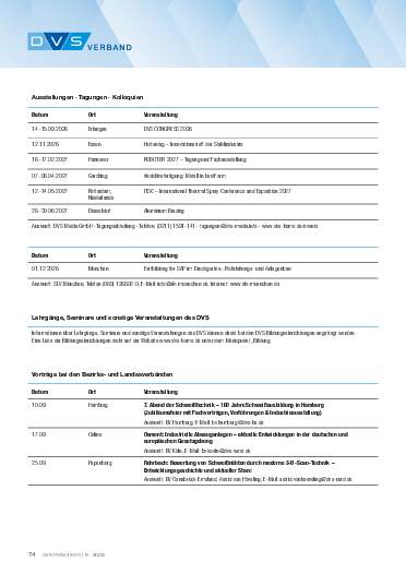 Ausgabe 9 (2026) Seite 74