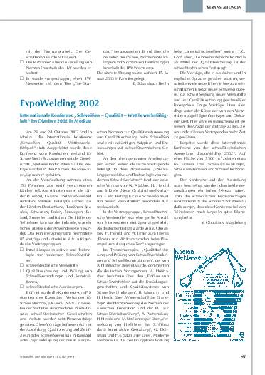 Ausgabe 1 (2003) Seite 41
