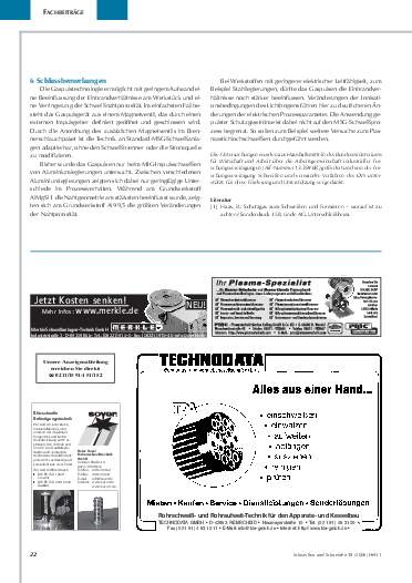 Ausgabe 1 (2006) Seite 22