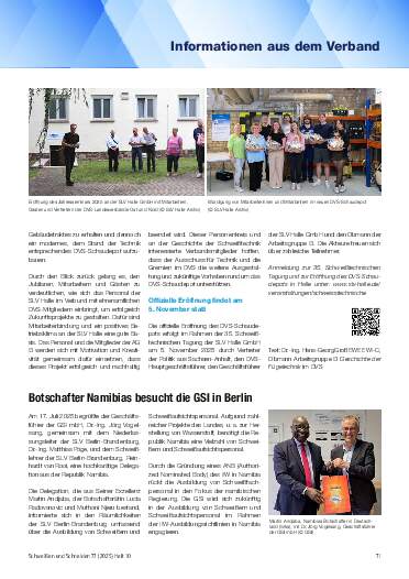 Ausgabe 10 (2025) Seite 71