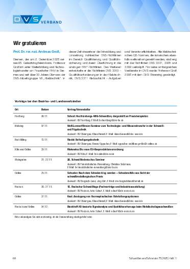 Ausgabe 11 (2025) Seite 60