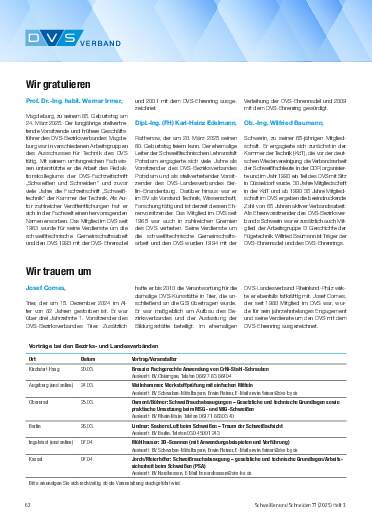 Ausgabe 3 (2025) Seite 62