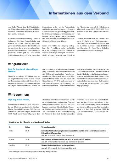Ausgabe 9 (2025) Seite 101